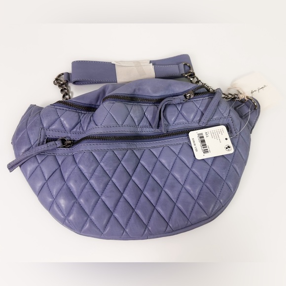 Free People Quin Quilted Sling in Wisteria Haze NWT - Picture 2 of 10